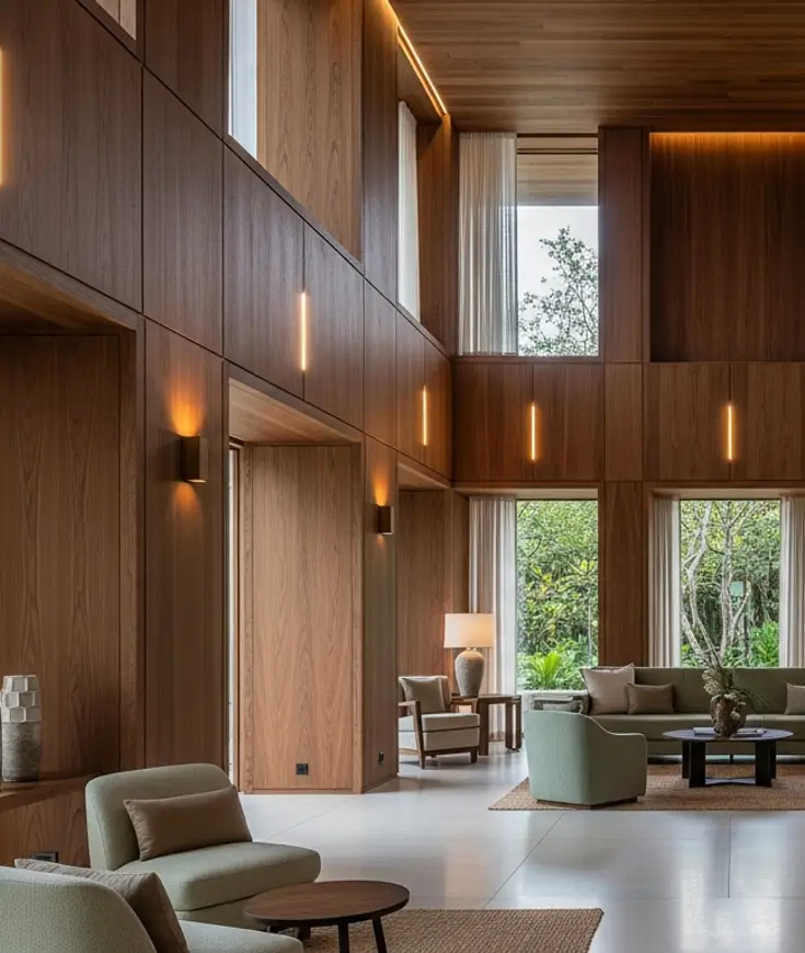 Resort-Style Interior Lounge