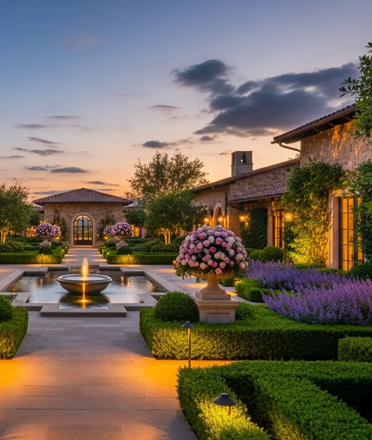 Terraced Landscape & Planting