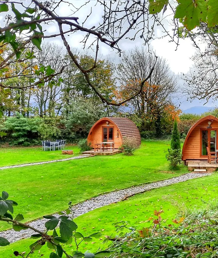Garden Glamping Pods
