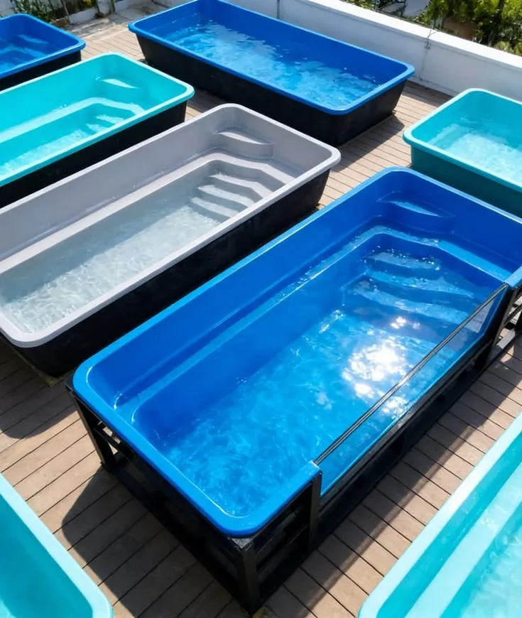 Fiberglass Pool Shells