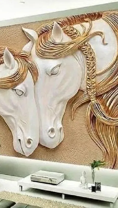 FRP relief wall art